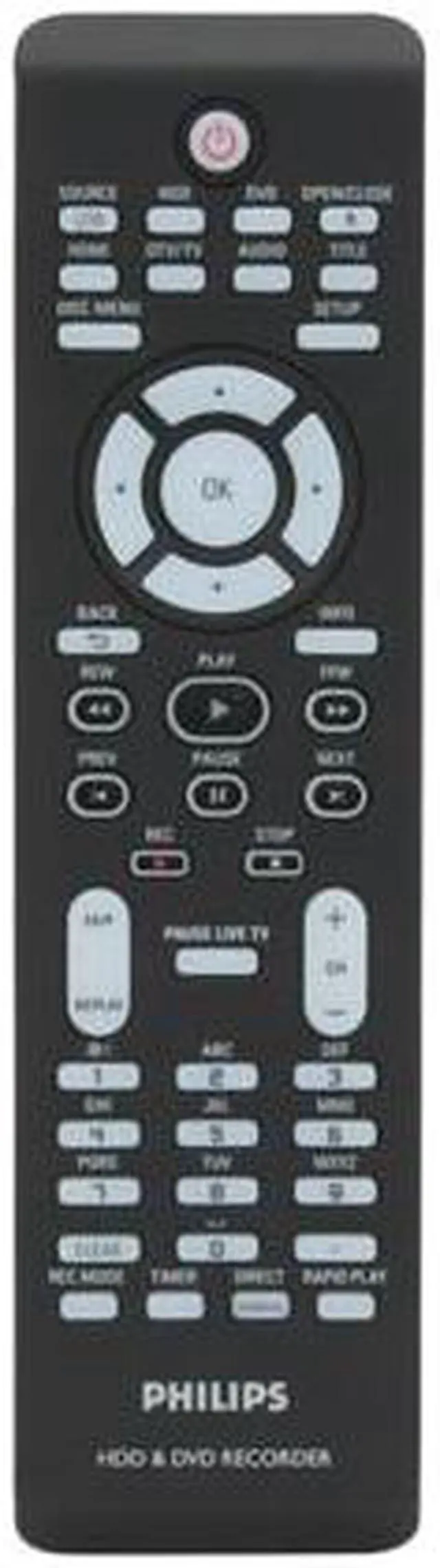 Alt view image 10 of 11 - Philips DVD Recorder & HDD Combo DVDR3576H/37