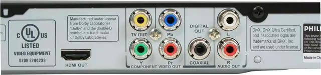 Alt view image 6 of 10 - Philips DVD Player DVP3982/37