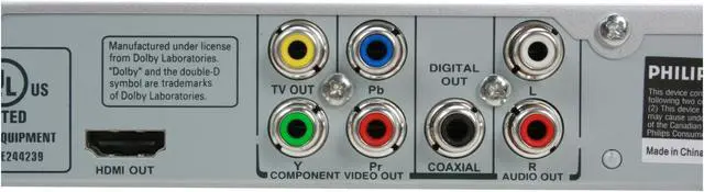 Alt view image 8 of 12 - Philips DVD Player DVP3980/37