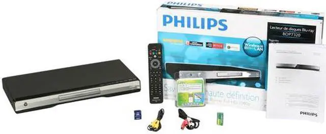Alt view image 7 of 7 - Philips WiFi Ready Blu-ray Player BDP7320/F7