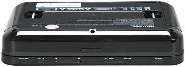 Alt view image 6 of 10 - PHILIPS PD7012/37 7" Dual Screens Portable DVD Player