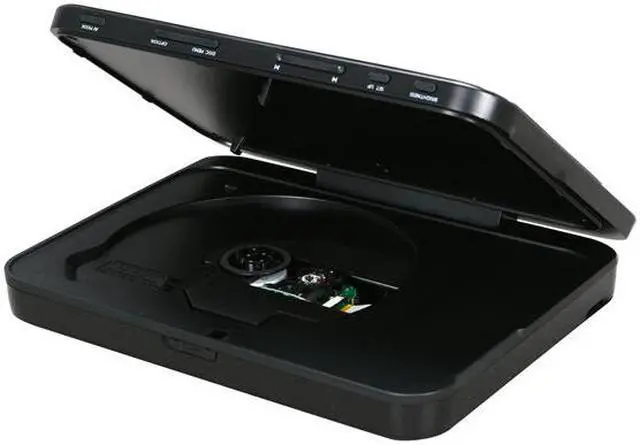 Alt view image 7 of 10 - PHILIPS PD7012/37 7" Dual Screens Portable DVD Player