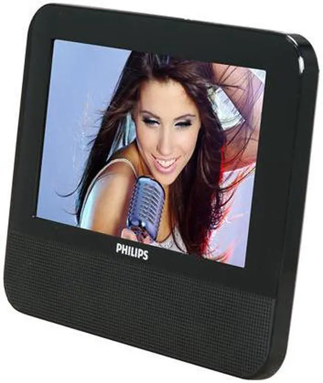 Alt view image 8 of 10 - PHILIPS PD7012/37 7" Dual Screens Portable DVD Player