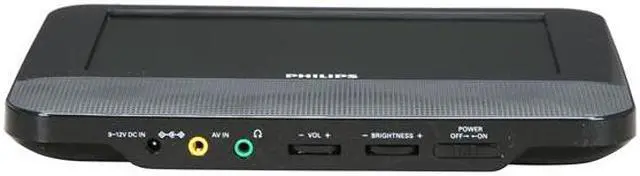 Alt view image 9 of 10 - PHILIPS PD7012/37 7" Dual Screens Portable DVD Player
