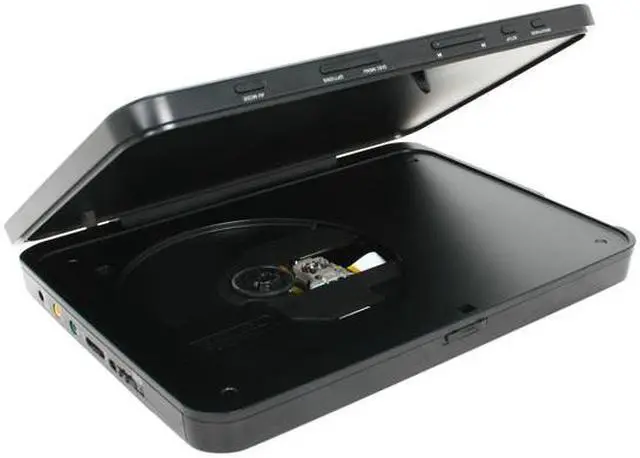 Alt view image 7 of 10 - PHILIPS PD9012/37 9" Dual Widescreen Portable Car DVD Player