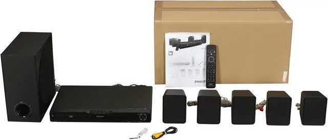 Alt view image 15 of 15 - PHILIPS HTS3051B/F7 Blu-ray Home Theater System