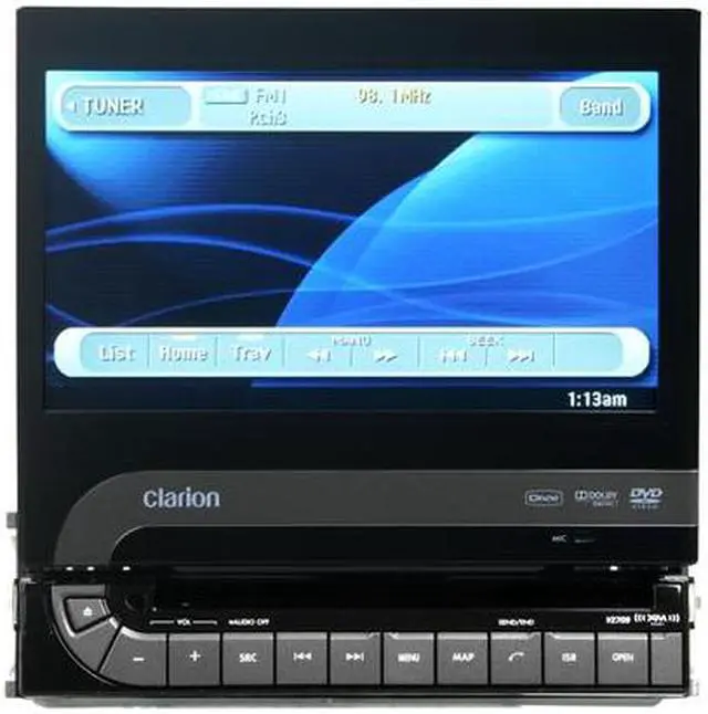 Main image of Clarion DVD Multimedia Station with CeNET & 7" Touch Panel Control