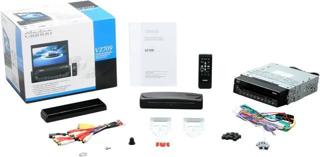 Alt view image 6 of 6 - Clarion DVD Multimedia Station with CeNET & 7" Touch Panel Control