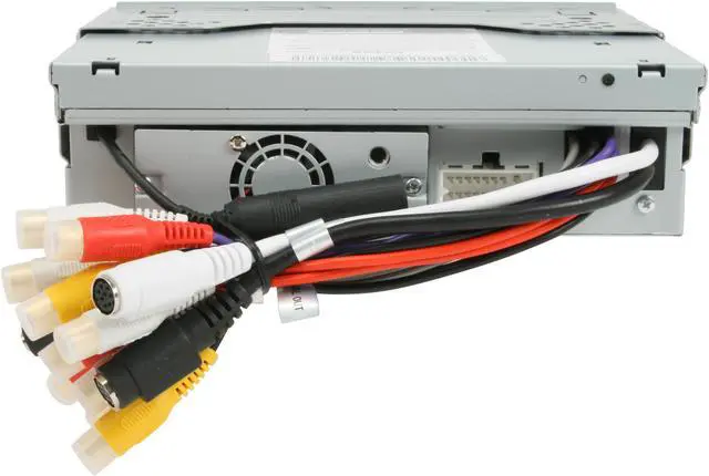 Alt view image 6 of 8 - Clarion 160W AM/FM DVD/CD player with 7" Flip-Out Touch Screen (VZ409)