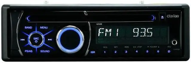 Alt view image 2 of 6 - Clarion CZ200 CD/USB/MP3/WMA Receiver