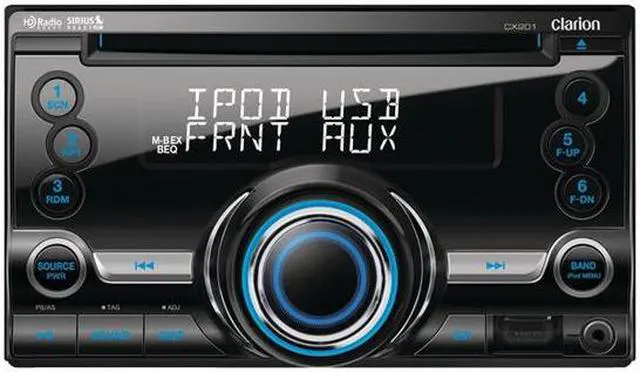 Alt view image 2 of 4 - Clarion 2-DIN CD/USB/MP3/WMA Receiver