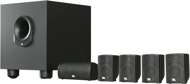 JBL SCS145.5BK Five Complete 6-Piece Home Cinema Speaker Package