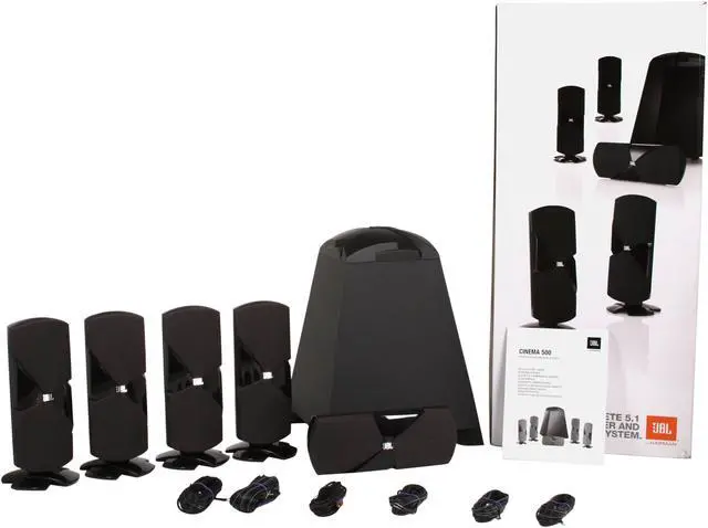 Alt view image 12 of 12 - JBL Cinema 500 5.1-Channel Complete Home Theater Speaker System