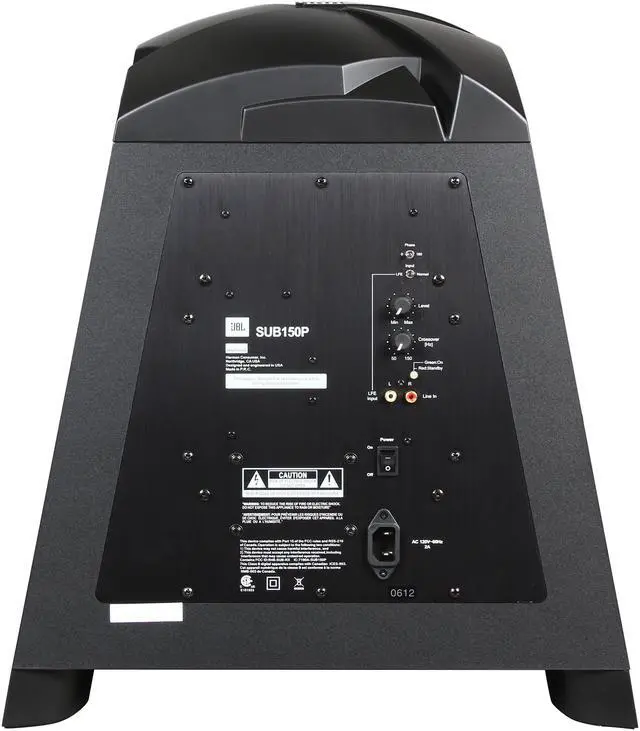 Alt view image 4 of 6 - JBL Studio 1 Series SUB150P Home Audio Speaker Single