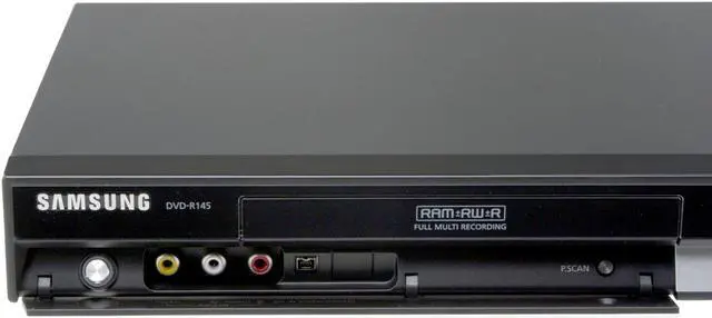 Alt view image 3 of 10 - SAMSUNG DVD Recorder DVD-R145