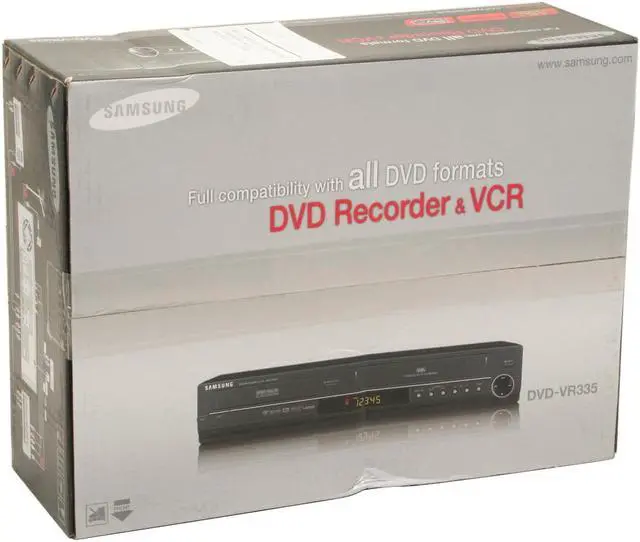 Alt view image 8 of 8 - SAMSUNG DVD Recorder & VCR Combo DVDVR335