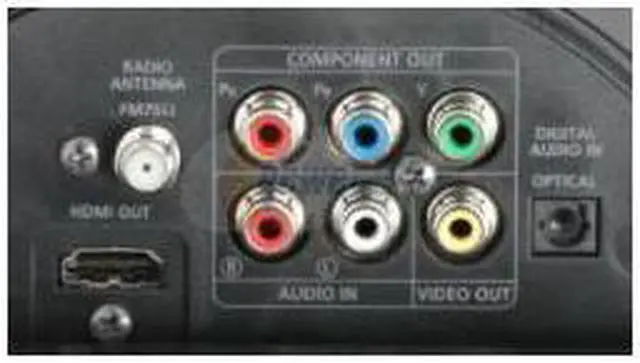 Alt view image 5 of 5 - Samsung HT-Q100 Home Theater System