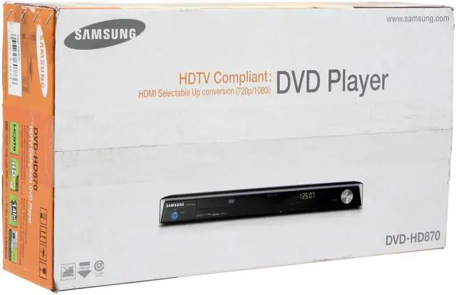 Alt view image 11 of 11 - SAMSUNG DVD Player DVD-HD870