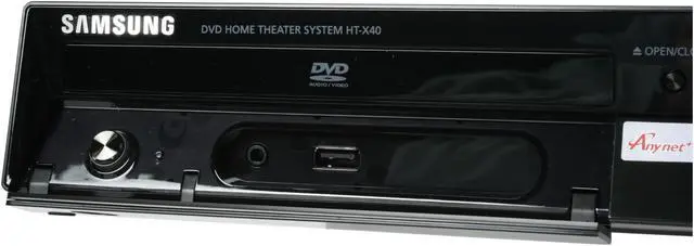 Alt view image 4 of 15 - Samsung HT-X40 Single Disc Home Theater Surround Sound System