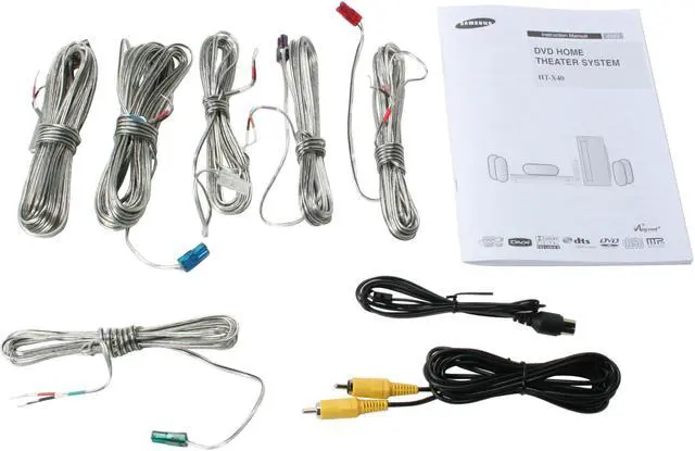 Alt view image 15 of 15 - Samsung HT-X40 Single Disc Home Theater Surround Sound System
