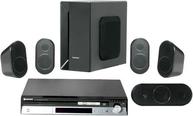 Main image of Samsung HT-X50 5 Disc Home Theater Surround Sound System