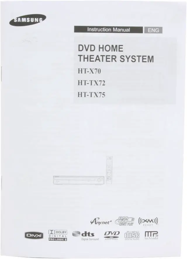 Alt view image 10 of 13 - Samsung HT-X70 5 Disc Home Theater