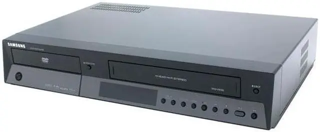 Alt view image 3 of 10 - SAMSUNG DVD-V9700 DVD/VHS combo player w/HDMI upconversion