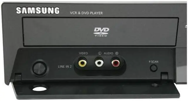 Alt view image 10 of 10 - SAMSUNG DVD-V9700 DVD/VHS combo player w/HDMI upconversion