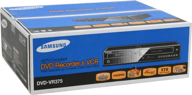 Alt view image 16 of 16 - SAMSUNG DVD Recorder & VCR Combo DVD-VR375