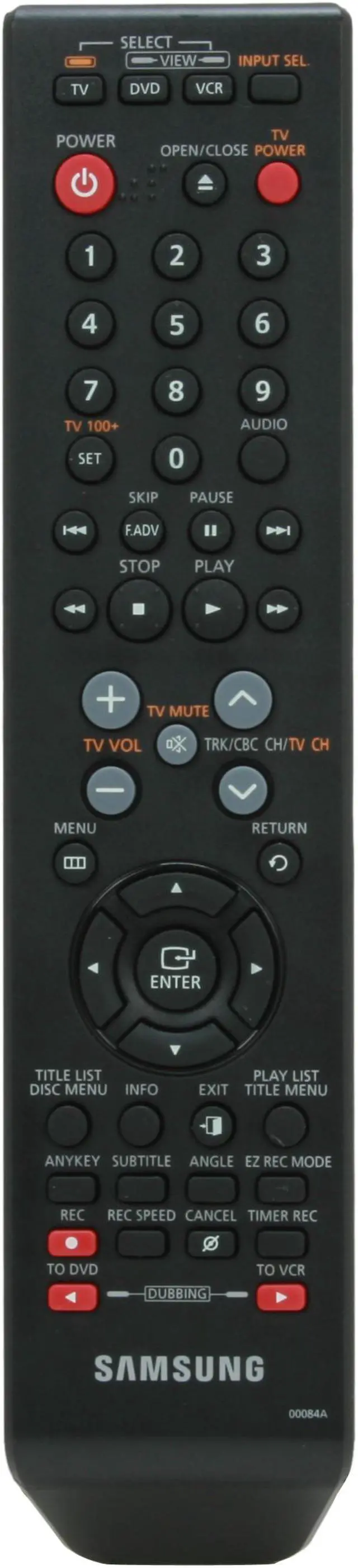 Alt view image 12 of 16 - SAMSUNG DVD Recorder & VCR Combo DVD-VR375