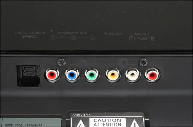Alt view image 5 of 12 - Samsung HT-X810T 2.1CH Sound Bar Home Theater System w/ Wireless Subwoofer