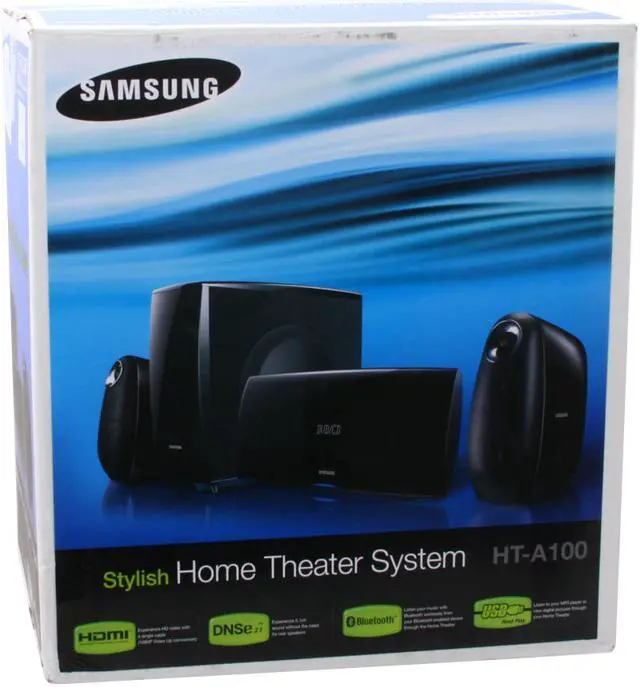 Alt view image 19 of 19 - Samsung HT-A100 2.1 Channel Home Theater System