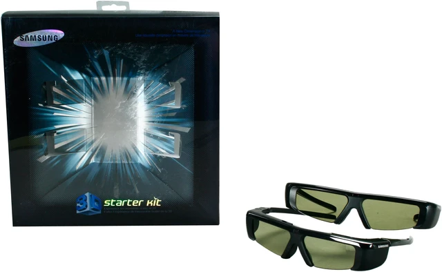 Alt view image 7 of 7 - Samsung SSG-P2100T 3D Starter Kit (Two 3D Glasses & 3D Movie Disc)