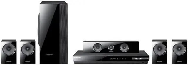 Alt view image 3 of 4 - Samsung HT-E5400 1000W 5.1-Channel Wi-Fi Built-in 3D Smart Blu-ray Home Theater System