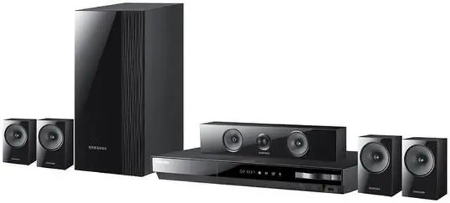 Alt view image 2 of 4 - Samsung HT-E5400 1000W 5.1-Channel Wi-Fi Built-in 3D Smart Blu-ray Home Theater System