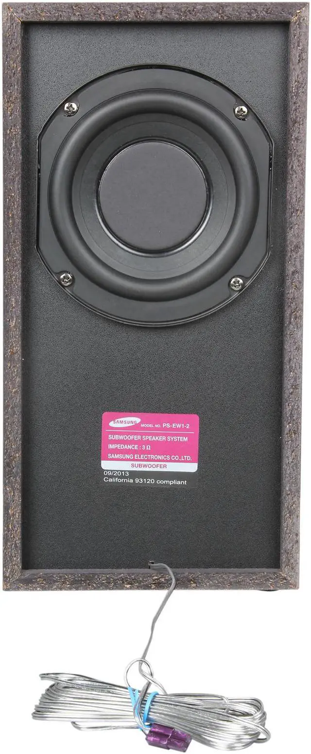Alt view image 5 of 10 - Samsung HW-F355/ZA 2.1 CH Sound Bar System with Wired Subwoofer
