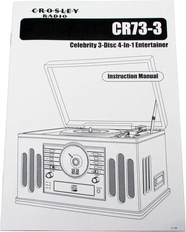 Alt view image 10 of 12 - CROSLEY CR73-3 Celebrity Entertainment Center