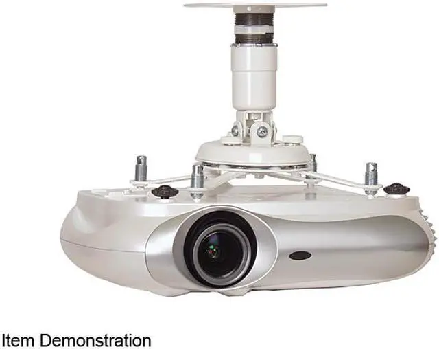 Alt view image 2 of 2 - Premier Mounts PBC-UMW White Universal Projector Mount with 1.5" Coupler