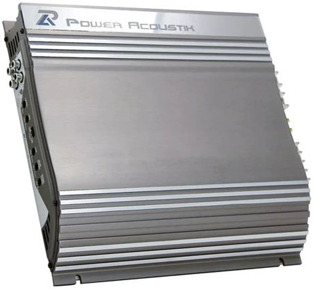 Amplificatore Auto 2 Vie 3800W, In Lega Alluminio - Con Controllo Bassi, Fase E Protezione Cortocircuito