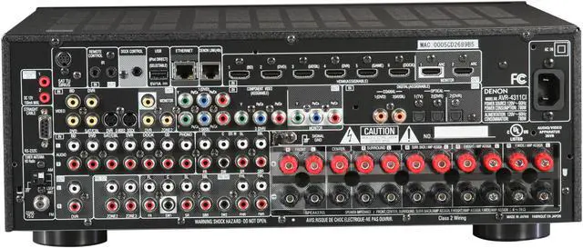 Alt view image 4 of 7 - Denon AVR-4311CI 9.2-Channel A/V Surround Receiver