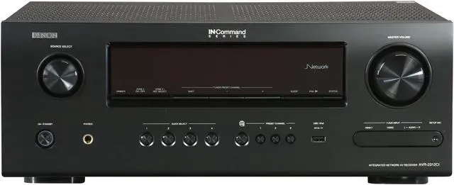 Alt view image 2 of 6 - Denon AVR-2312CI 7.2-Channel Integrated Network A/V Surround Receiver