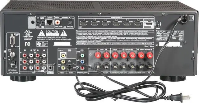 Alt view image 4 of 6 - Denon AVR-2112CI 7.1-Channel Integrated Network A/V Surround Receiver