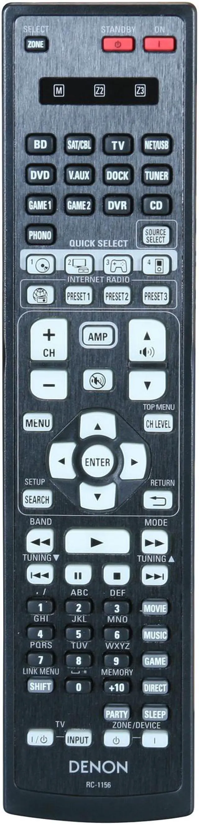 Alt view image 5 of 6 - Denon AVR-2112CI 7.1-Channel Integrated Network A/V Surround Receiver