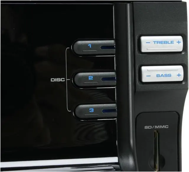 Alt view image 5 of 17 - iSymphony CD/Radio 3-Disc Changer Mini Audio System MS1