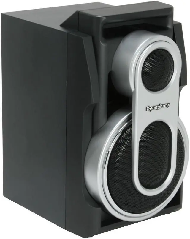Alt view image 16 of 17 - iSymphony CD/Radio 3-Disc Changer Mini Audio System MS1
