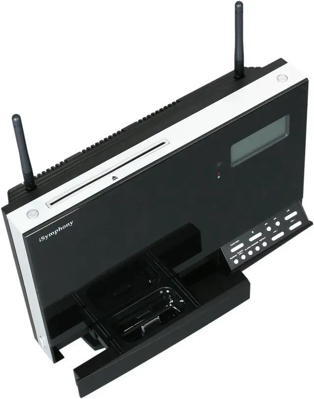 Alt view image 6 of 13 - iSymphony W2C Audio System with Wireless Speakers