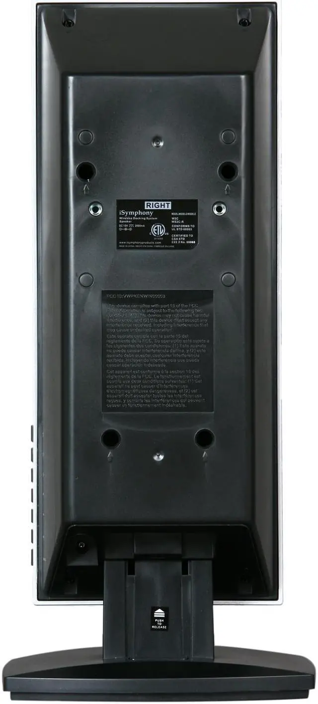 Alt view image 10 of 13 - iSymphony W2C Audio System with Wireless Speakers