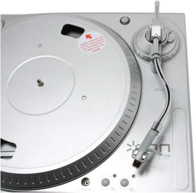 Alt view image 5 of 13 - Ion Audio - USB Turntable w/ Direct-to-Digital Conversion (TTUSB)
