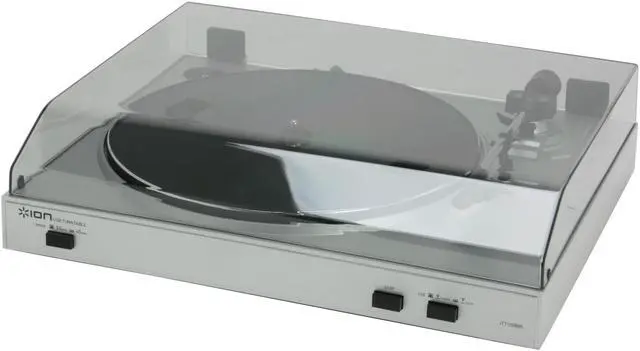 Alt view image 3 of 15 - Ion Audio - USB Turntable w/ Dust Cover (TTUSB05)