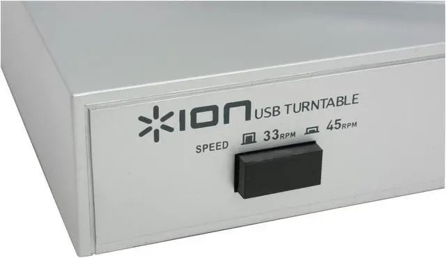 Alt view image 8 of 15 - Ion Audio - USB Turntable w/ Dust Cover (TTUSB05)